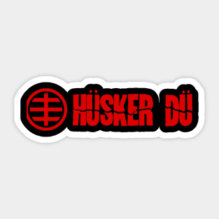 Flip Your Wig for Husker Du Sticker